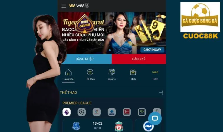 Thể thao W88 – trải nghiệm đẳng cấp đáng nể Thể thao W88 – trải nghiệm đẳng cấp đáng nể